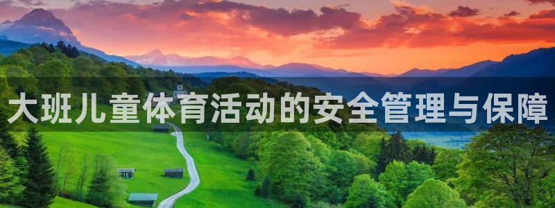 919体育NBA直播苹果版：大班儿童体育活动的安全管理与保障